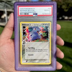 Psa 10 Nidorina Reverse Holo Dragon Frontiers 