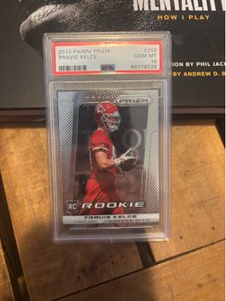 2013 Panini Prizm Travis Kelce Rookie PSA 10