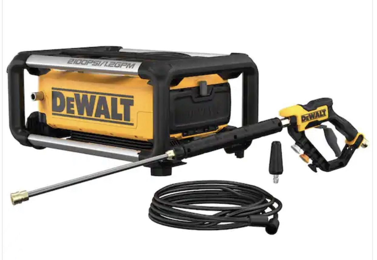DEWALT 2100 PSI 1.2 GPM Cold Water Electric Pressure Washer