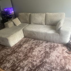 Selling My Led Tv Stand &My Sectional Couch