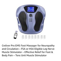 Foot Massager And Muscle Stimulator 