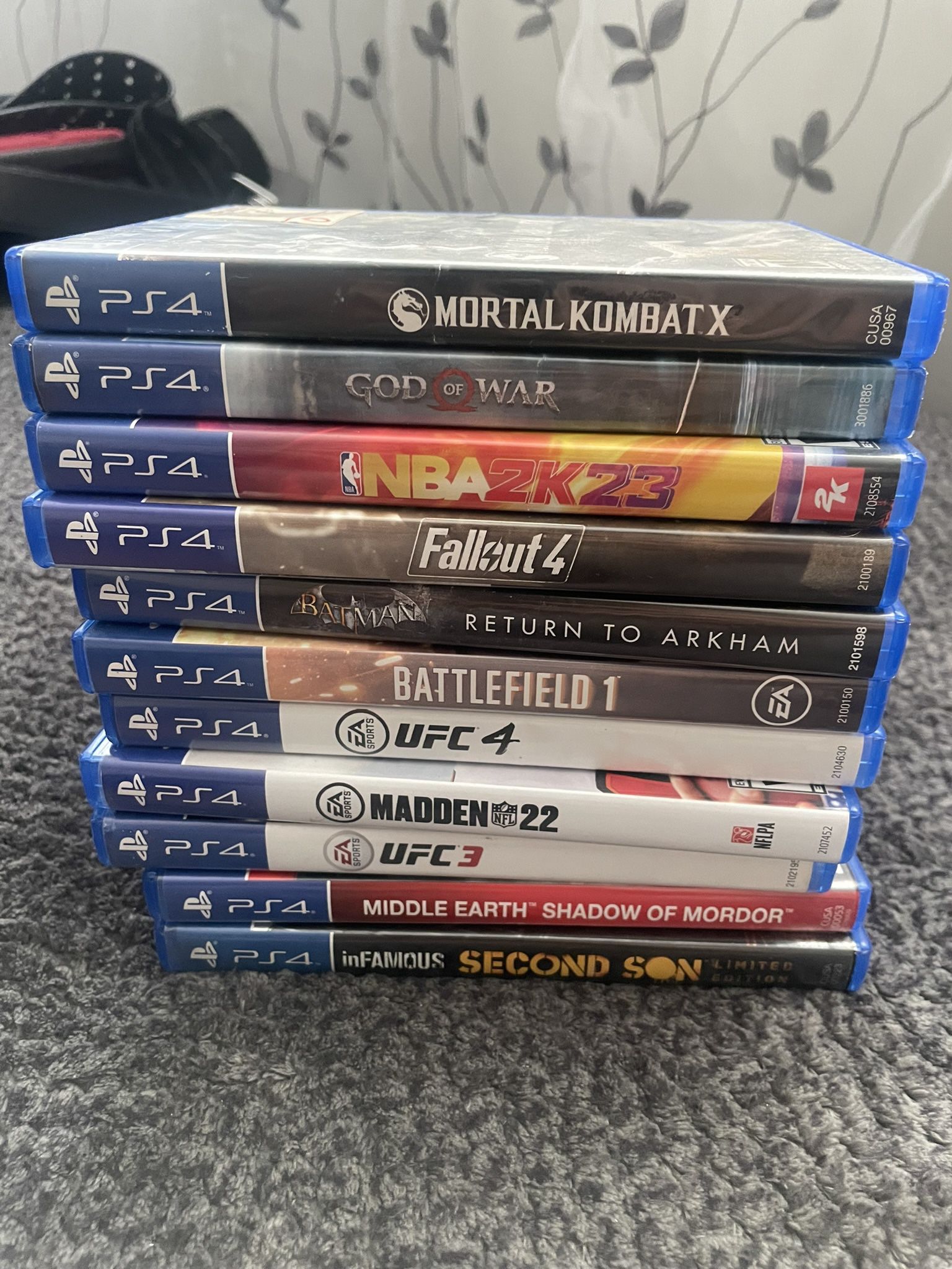 PS4 Games 10$ Each