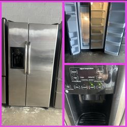 33 Wide Stainless Steel Refrigerator