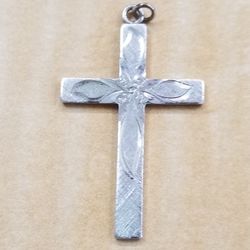 Silver Plated Cross