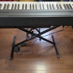 Moving Sale – Yamaha P45 Digital Piano + Stand + Chair – $150