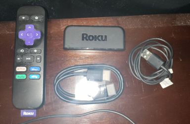 Roku Streaming Player with Remote and Cables