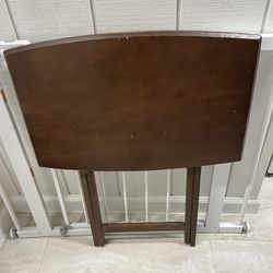 Folding TV Table