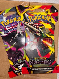 Pokémon TCG Mega Evolution Pitch Black Booster Packs (x2)