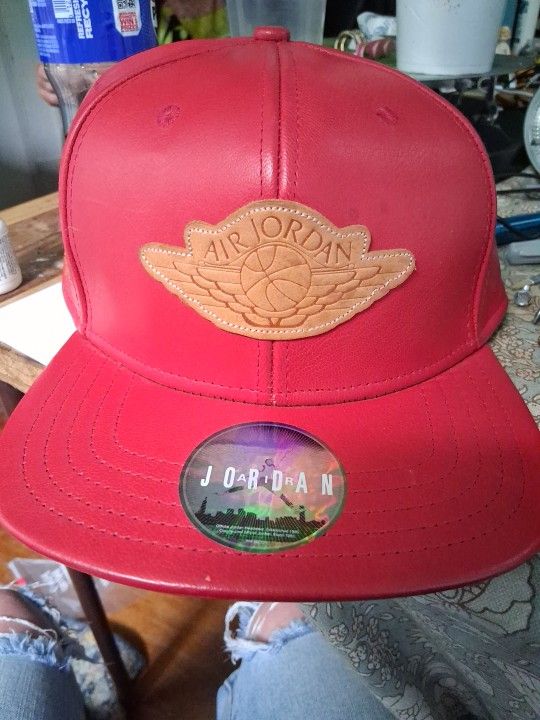 Red Retro Air Jordan Snapback