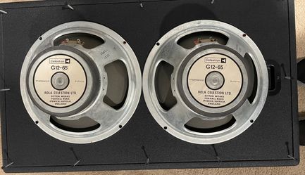 Vintage Celestion Speaker Pair