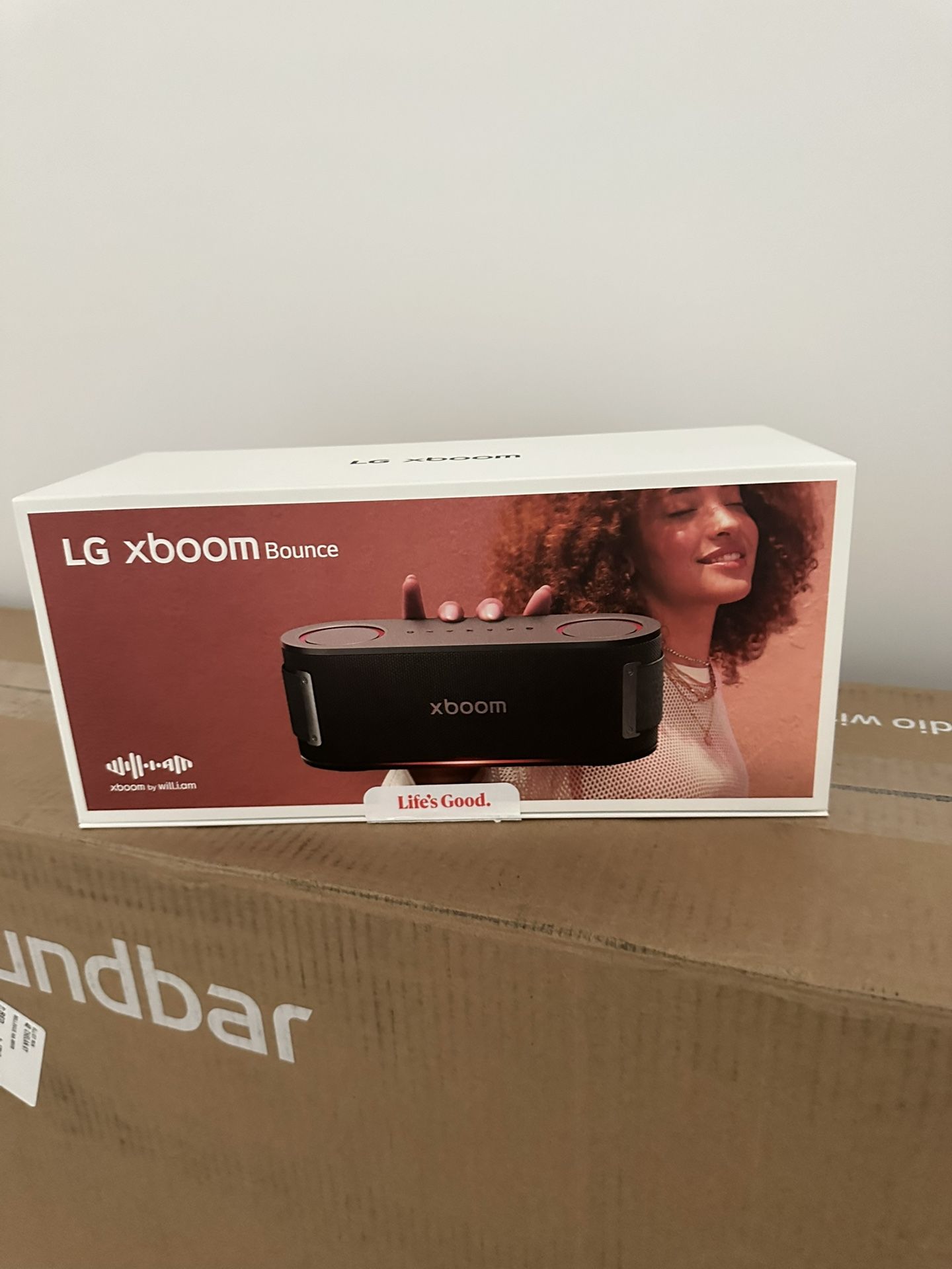 LG xboom bounce Bluetooth Speaker