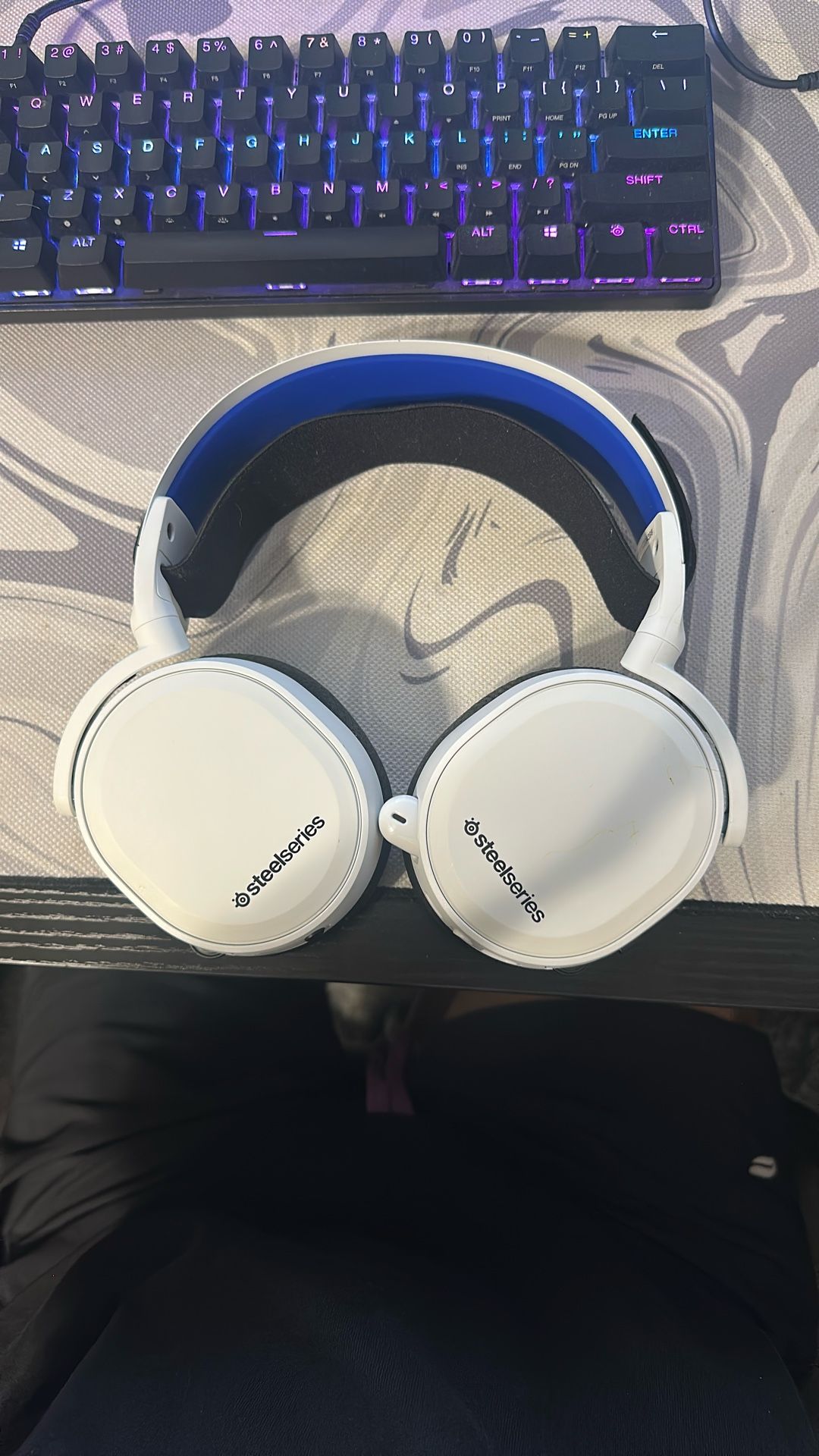 Steelseries Artic 7P+ Wireless gaming headphones