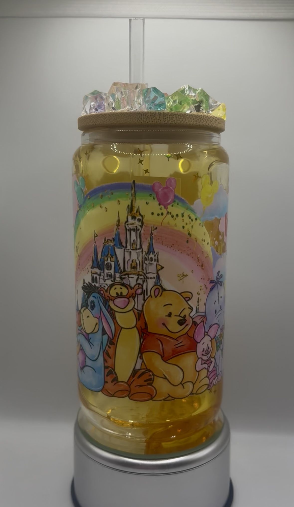 Winnie the Pooh 16oz Snow Globe Tumbler
