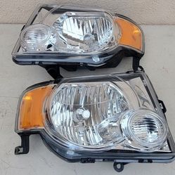08-12 Ford Escape Headlights Luces Micas Calaveras Faros Faroles Focos 