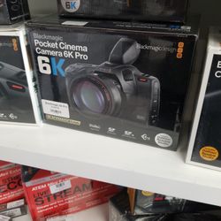 Blackmagic Pocket Cinema Camera 6k 