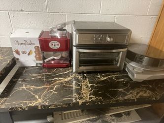 Snow cone Maker, Fondue Fountain, Air Fryer,
