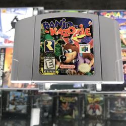 Banjo Kazooie N64 $45 Gamehogs 11am-7pm