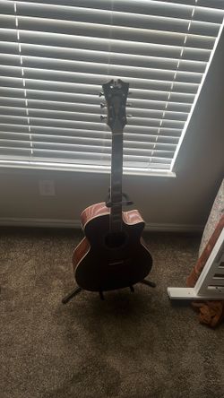 d'angelico new york premier guitar dark brown