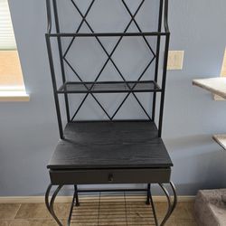 Bakers Rack / Small Computer Desk