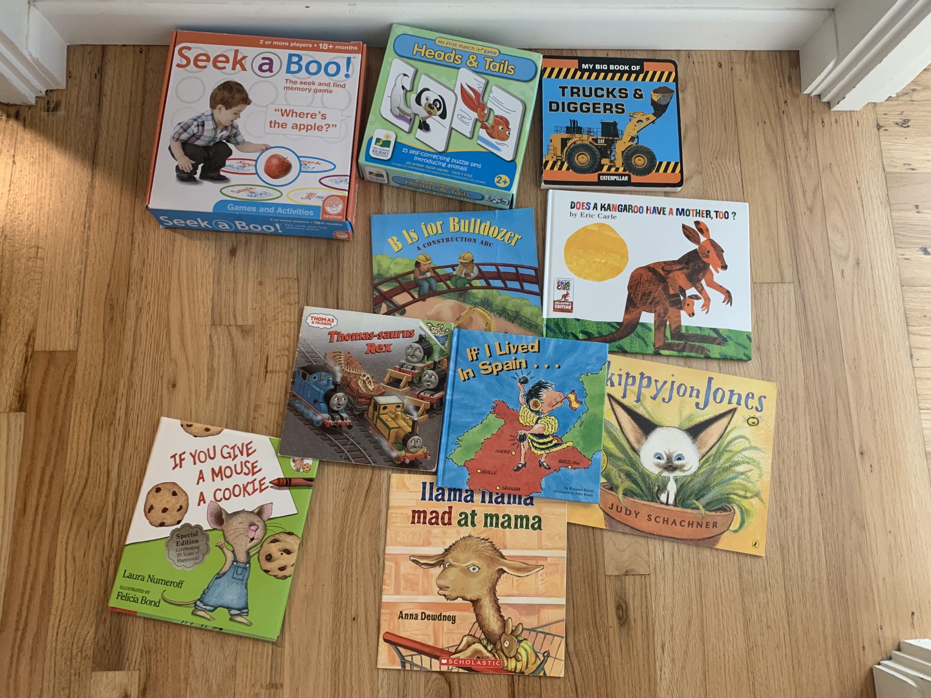 Book and games for kids