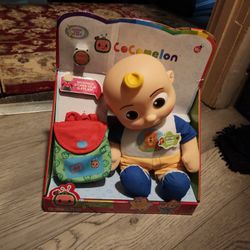 TALKING COCOMELON DOLL W/ACCESS.