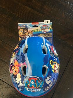 PAW Patrol Toddler Bike Helmet $12 firm