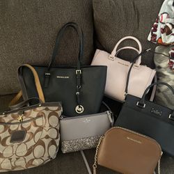 MK And Coach,Kate Space, Purses 