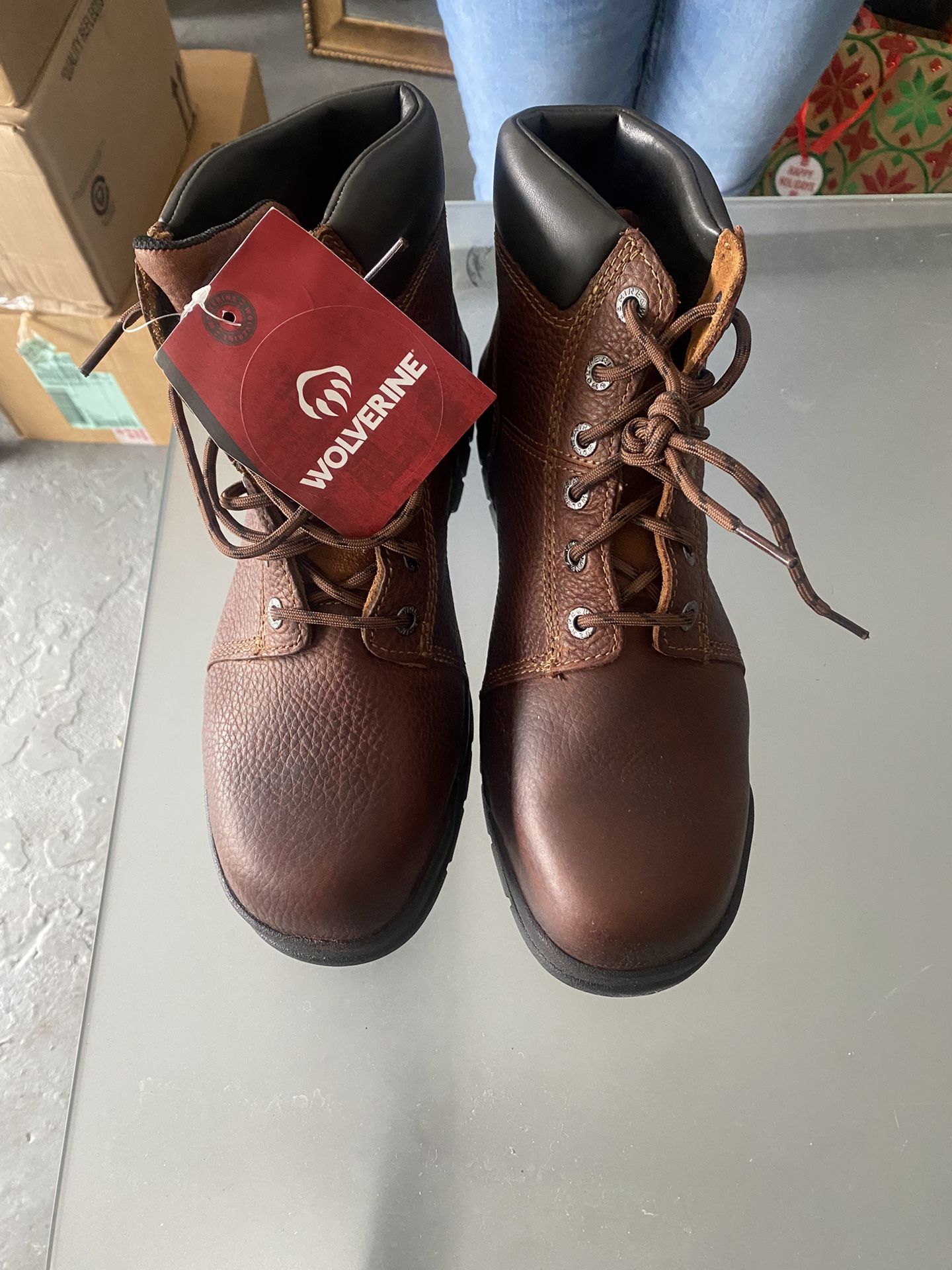Brand New Wolverine Steel toe Work Books