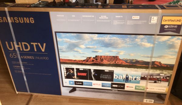 SAMSUNG UHD TV 6 SERIES 65" TV INU6900 NEW IN BOX. for Sale in Tacoma