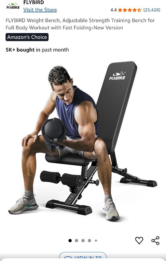 Adjustable Strength Training Work Bench with Floor Mat