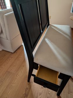 Counter height bench