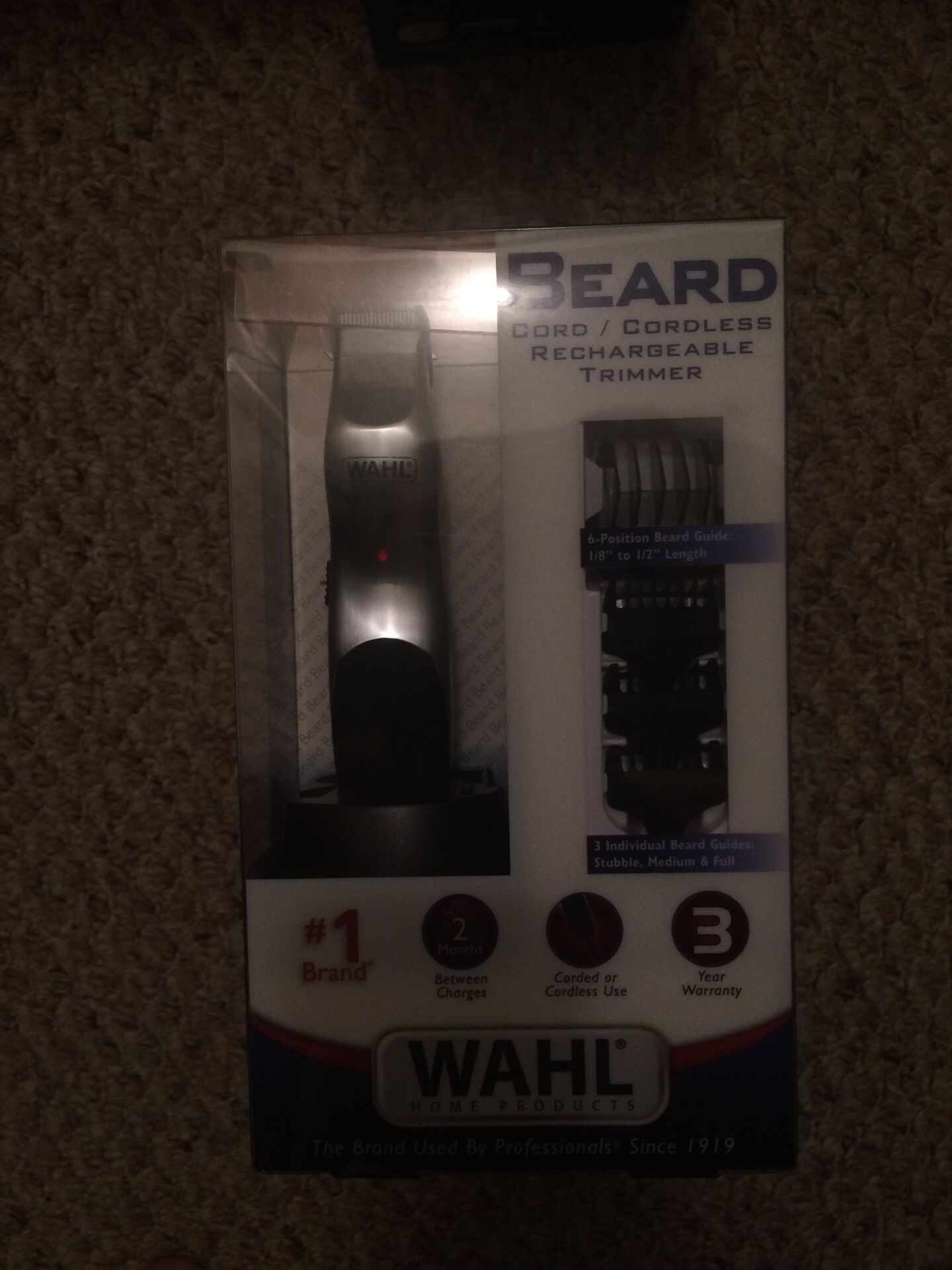 Wahl cordless trimmer NIB