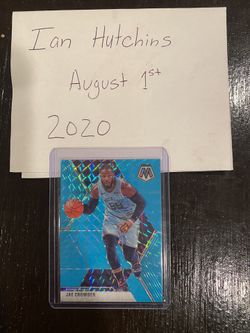 2019/20 Panini Mosaic Blue Florescent Jae Crowder