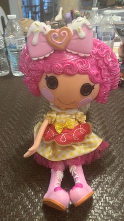 RARE Lalaloopsy Crumbs Sugar Cookie Super Silly Party Edition FULL SIZE 12"