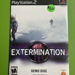 Extermination PlayStation 2 (Factory Sealed) 