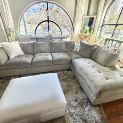 Sectional L-Shaped Sofa w/Chaise