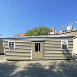 12’x24’ STEEL FRAMED OUTDOOR SHED
