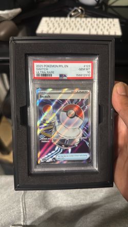 PSA gem Mt  10 Pokemon switch #123