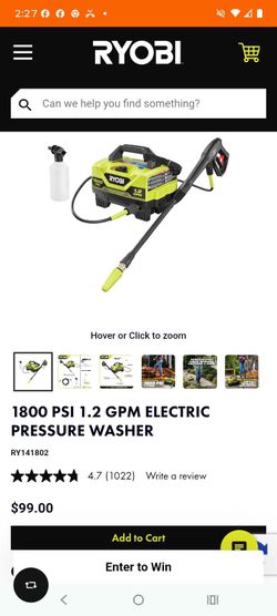 Electric pressure washer