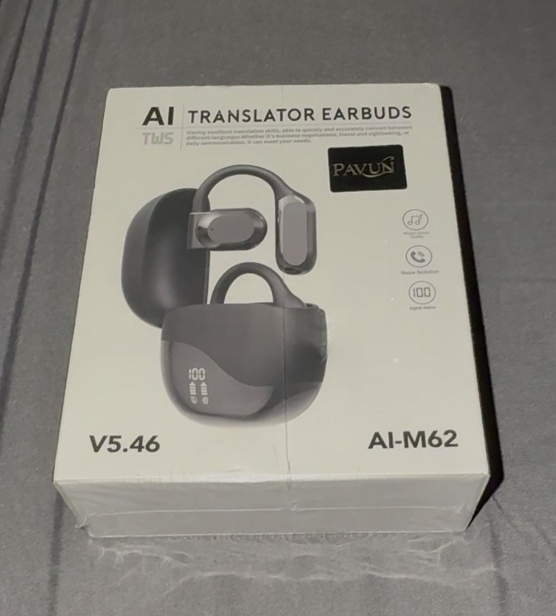 Ai language translating earbuds