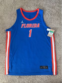 Men’s Nike Jordan Dri Fit UF Gators Basketball Jersey NEW Size XL