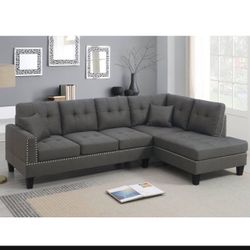 $299 Sectional set 2 pc Brand new in box 100”x 65”x35”H