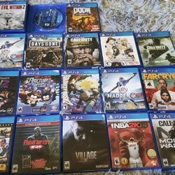 19 PS4 GAME BUNDLE (SELLING AS A BUNDLE) FOR $240