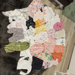 Girls Baby Cloths 3 M, 40 Pieces # 1