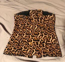 Leopard Tube Top