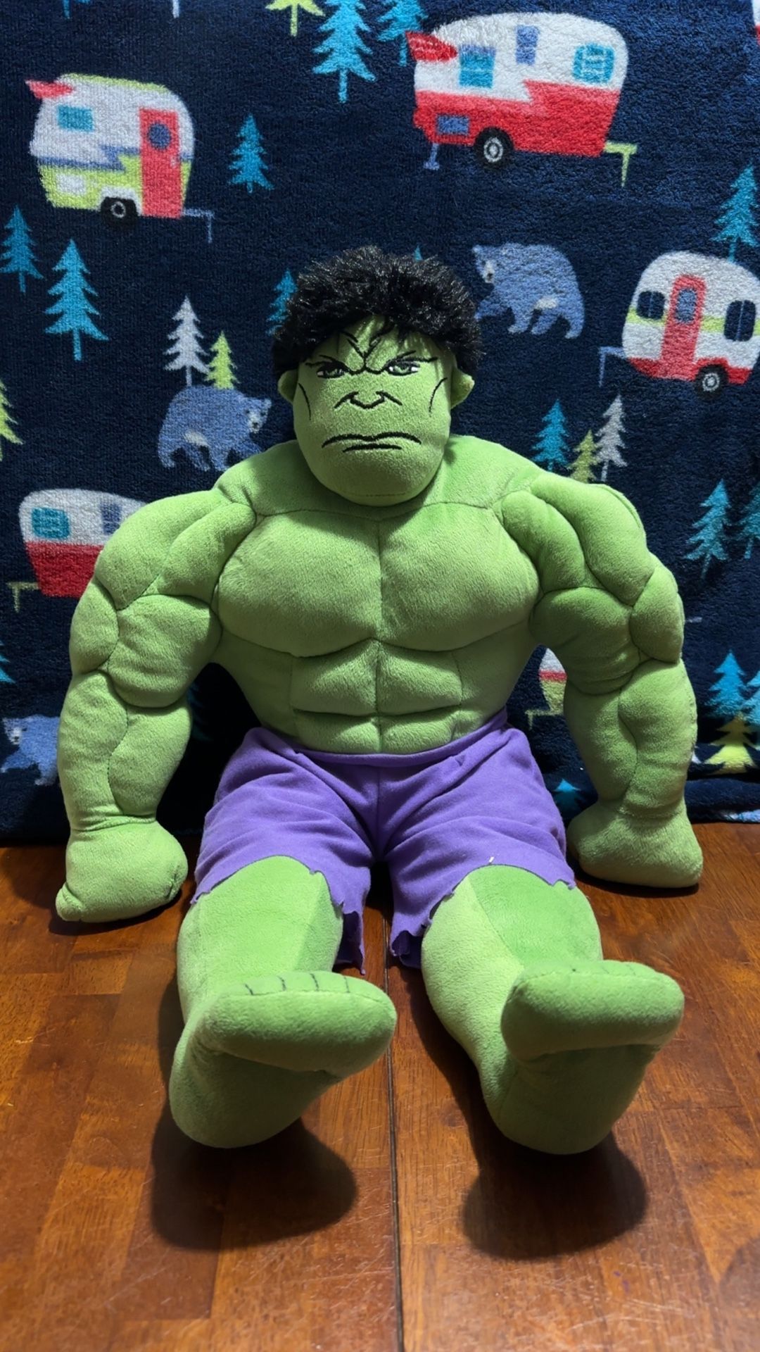 Giant Hulk Plush 24””