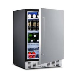 Antarctic Star Beverage Refrigerator 24 Inch Wide
