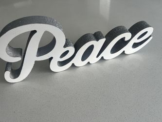 Holiday/Christmas Decor - Peace Sign