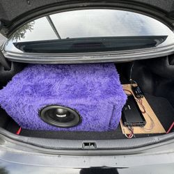 Sundown 12 with enclosure, Amp , loc , and wiring with fuse.