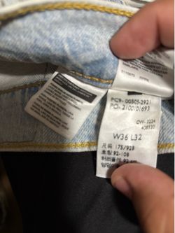 w.36 L.32 worn once levi pants